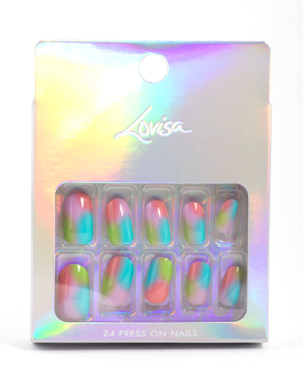 Watercolour Press On Nails