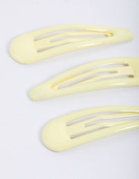 Coated Yellow Mixed Bubble Snap Clip Pack - link has visual effect only