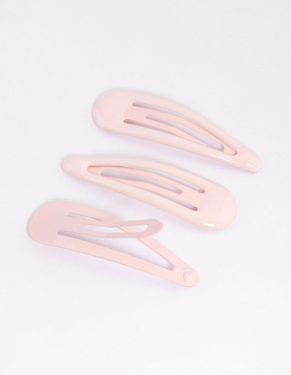 Coated Blush Bubble Snap Clip Pack