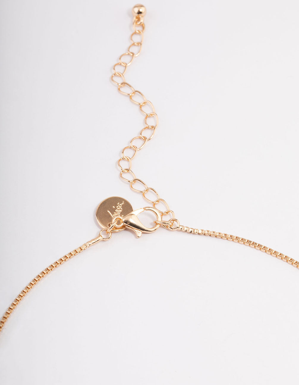 Gold Cubic Zirconia Y-Neck Earrings & Necklace Set