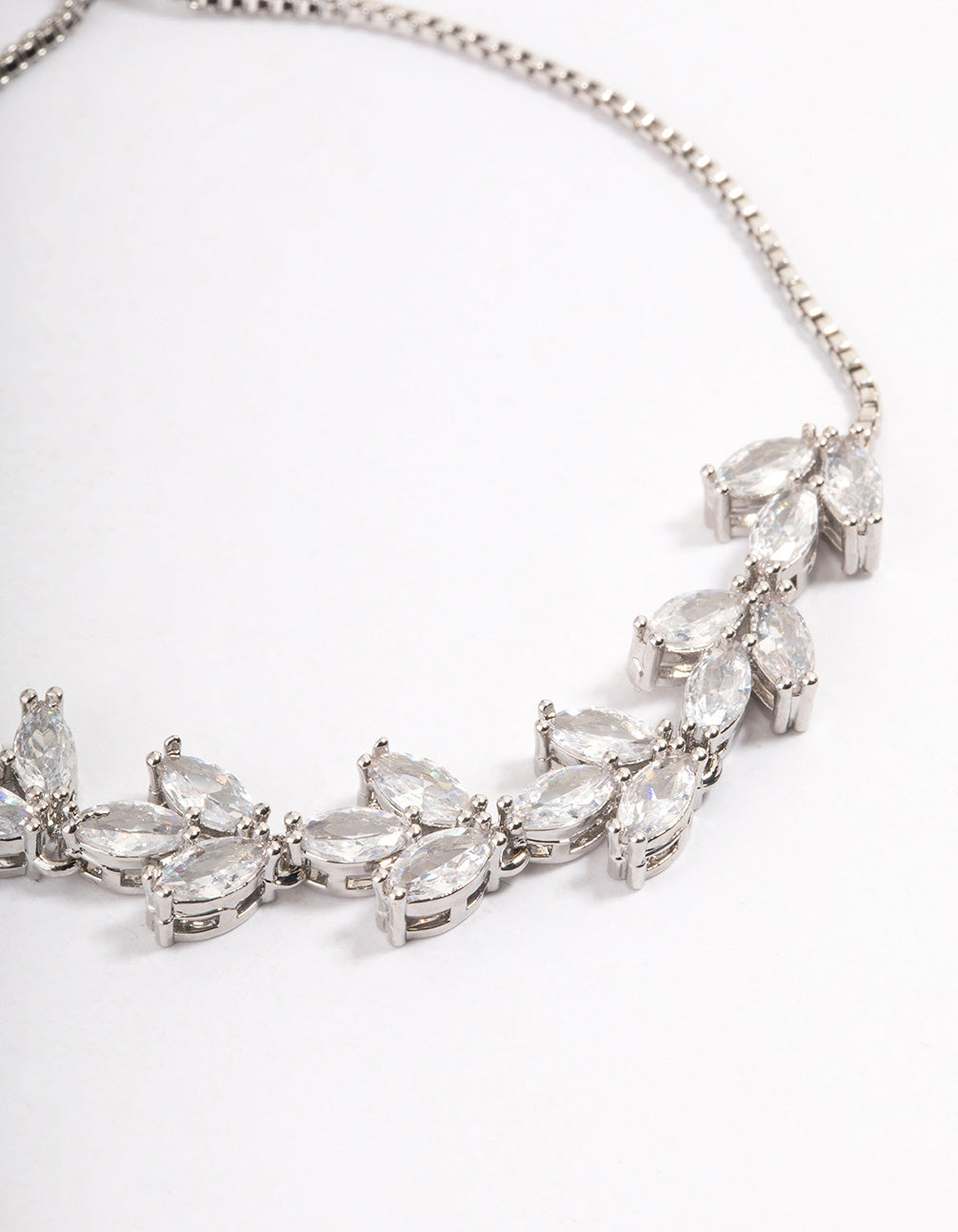 Silver Leaf Earrings & Toggle Bracelet Set
