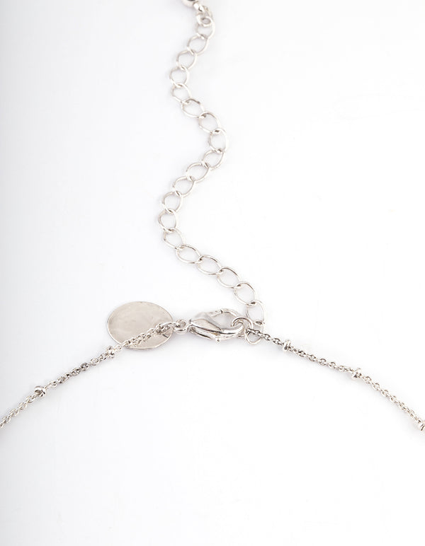 Antique Silver Heart Necklace