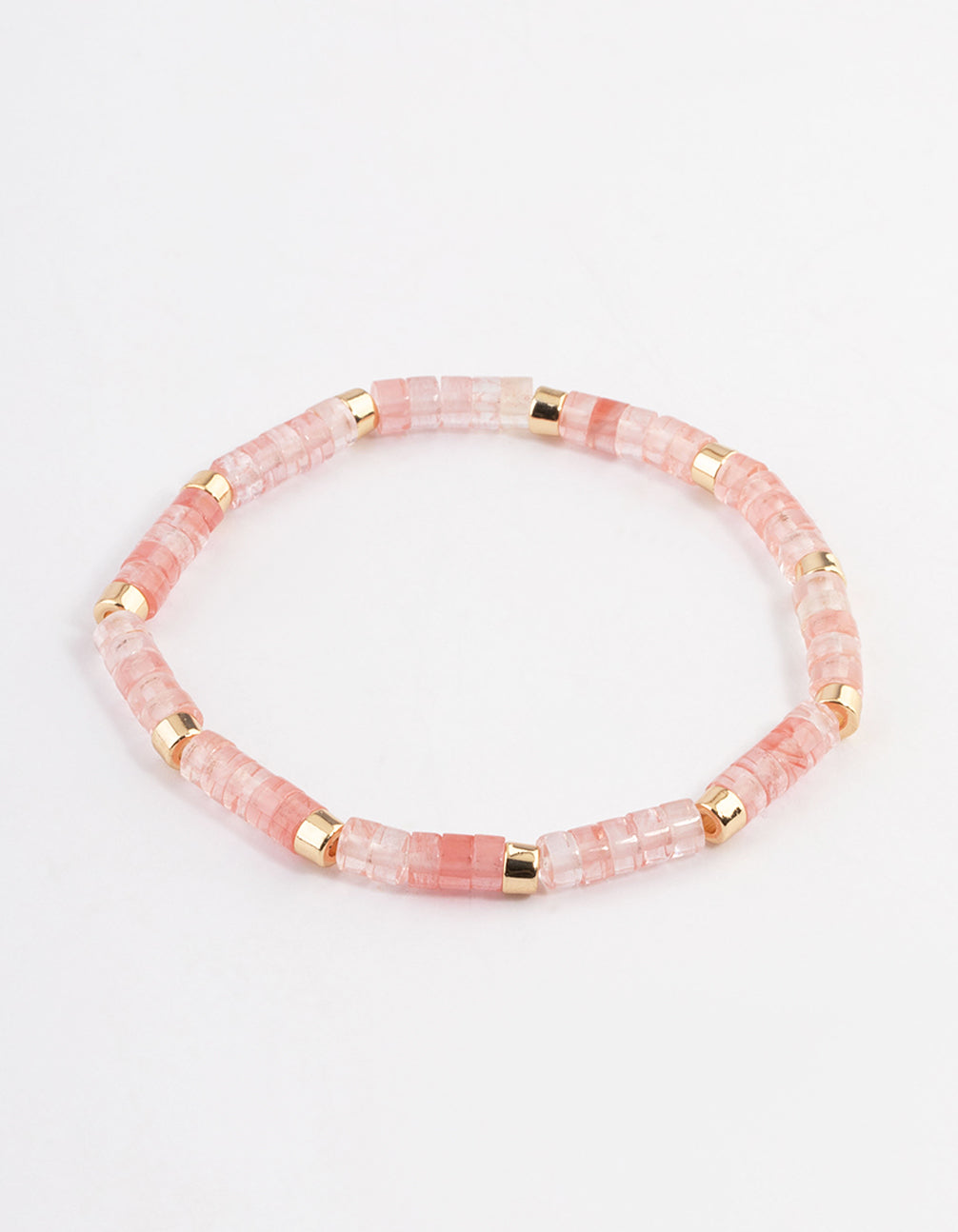 Stone Semi Precious Chip Stretch Bracelet