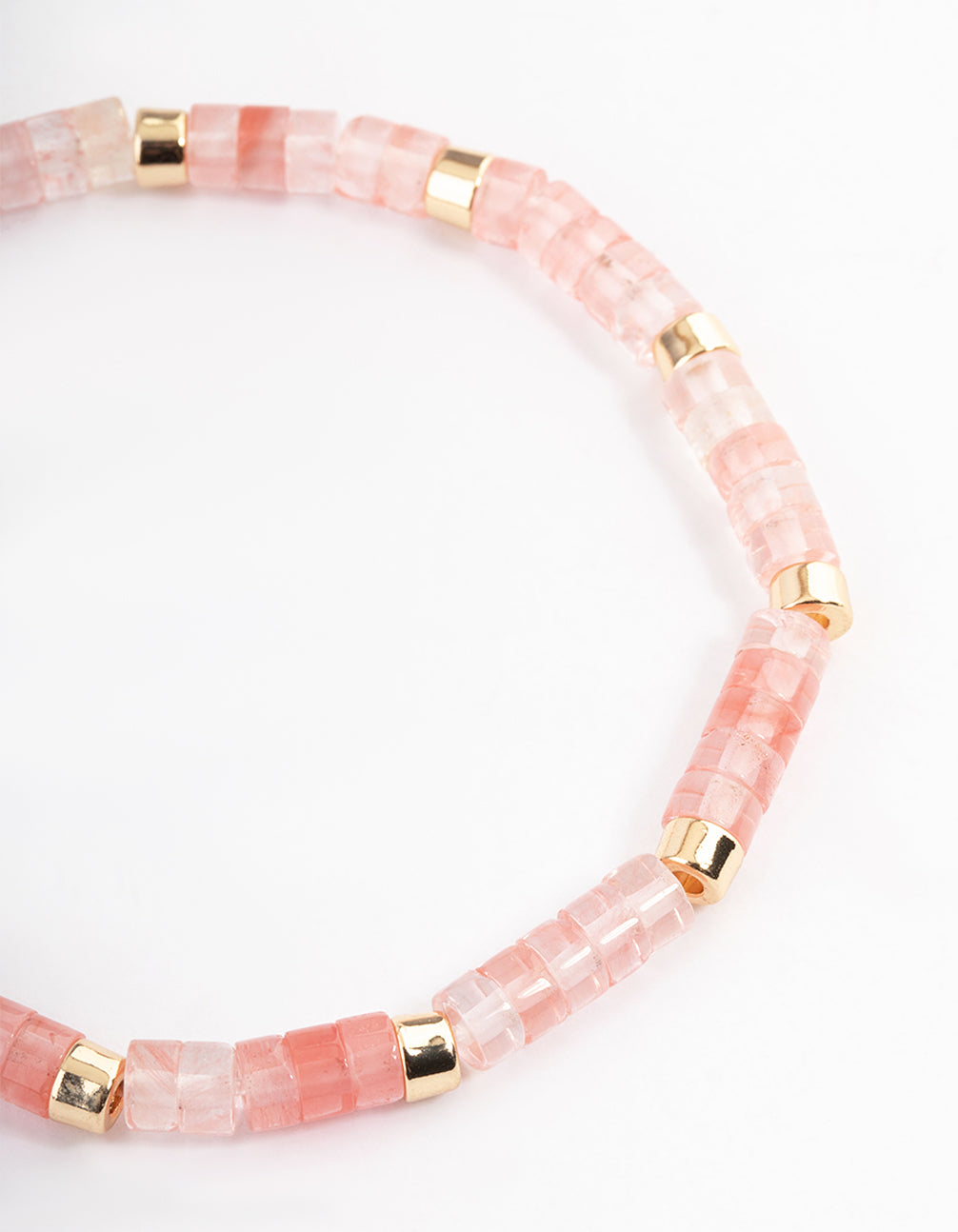 Stone Semi Precious Chip Stretch Bracelet