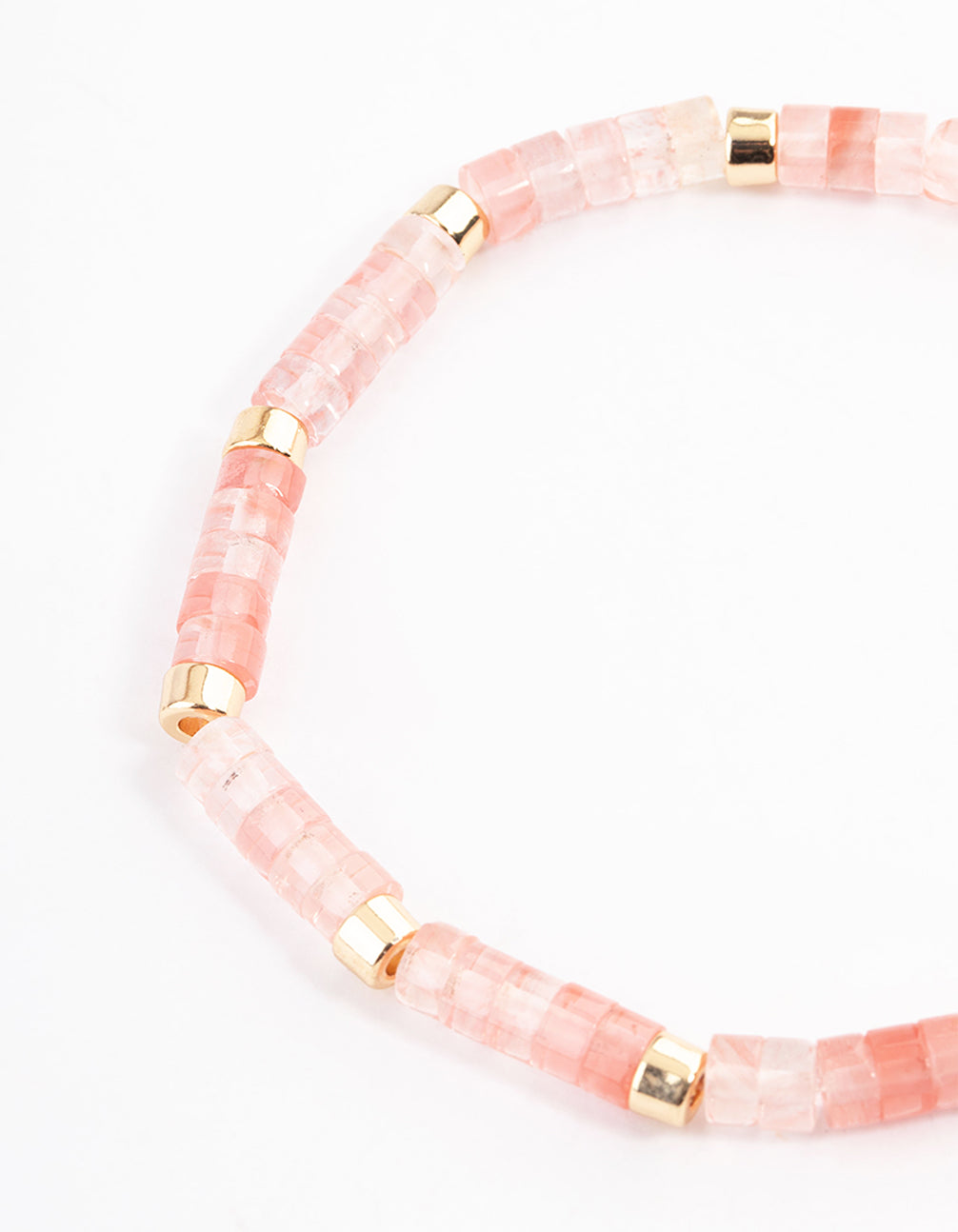 Stone Semi Precious Chip Stretch Bracelet