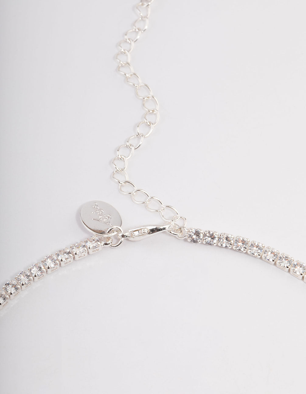 Silver Statement Y-Necklace & Earrings Set