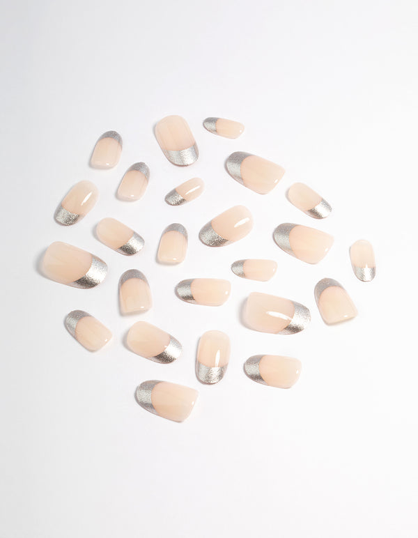 Plastic Metallic Tips Press On Nails