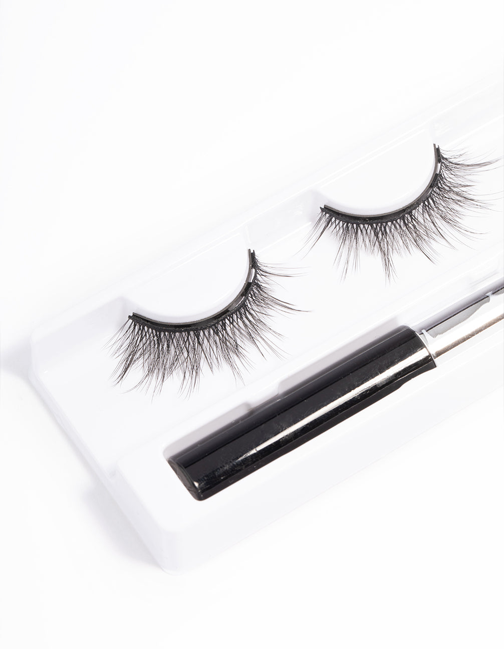 Black Spikey Magnetic Fake Eyelashes