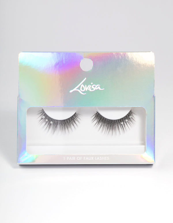 Crystal Spikey Twinkle Fake Eyelashes
