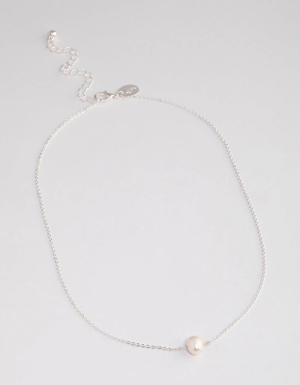 Silver Freshwater Pearl Necklace