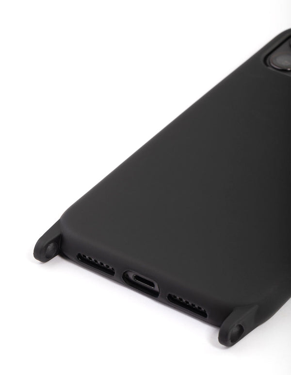iPhone 11 Black Silicone Phone Case