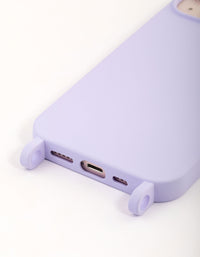 iPhone 13 Lilac Silicone Phone Case - link has visual effect only