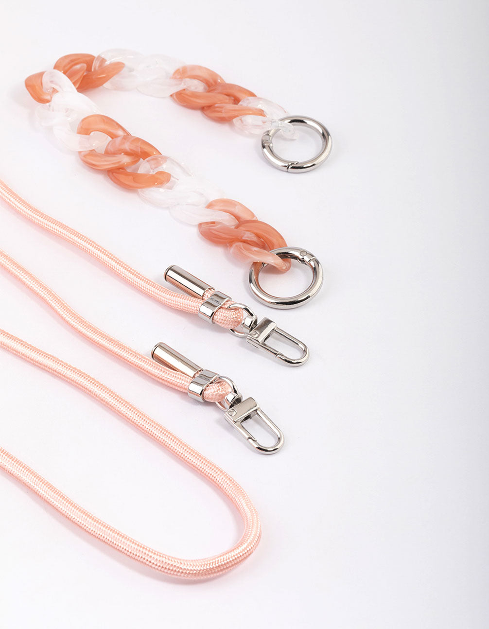 Blush Crossbody & Wrist Phone Strap Pack