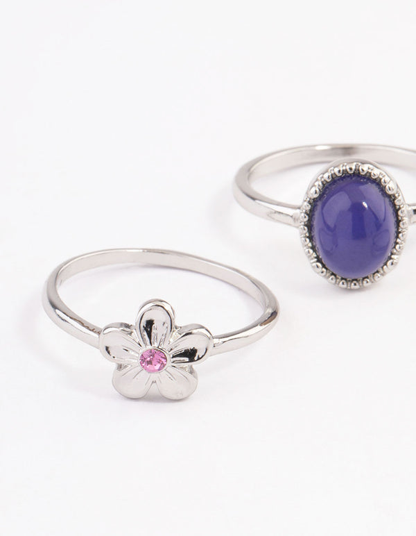 Silver Mood Multi Pack Ring