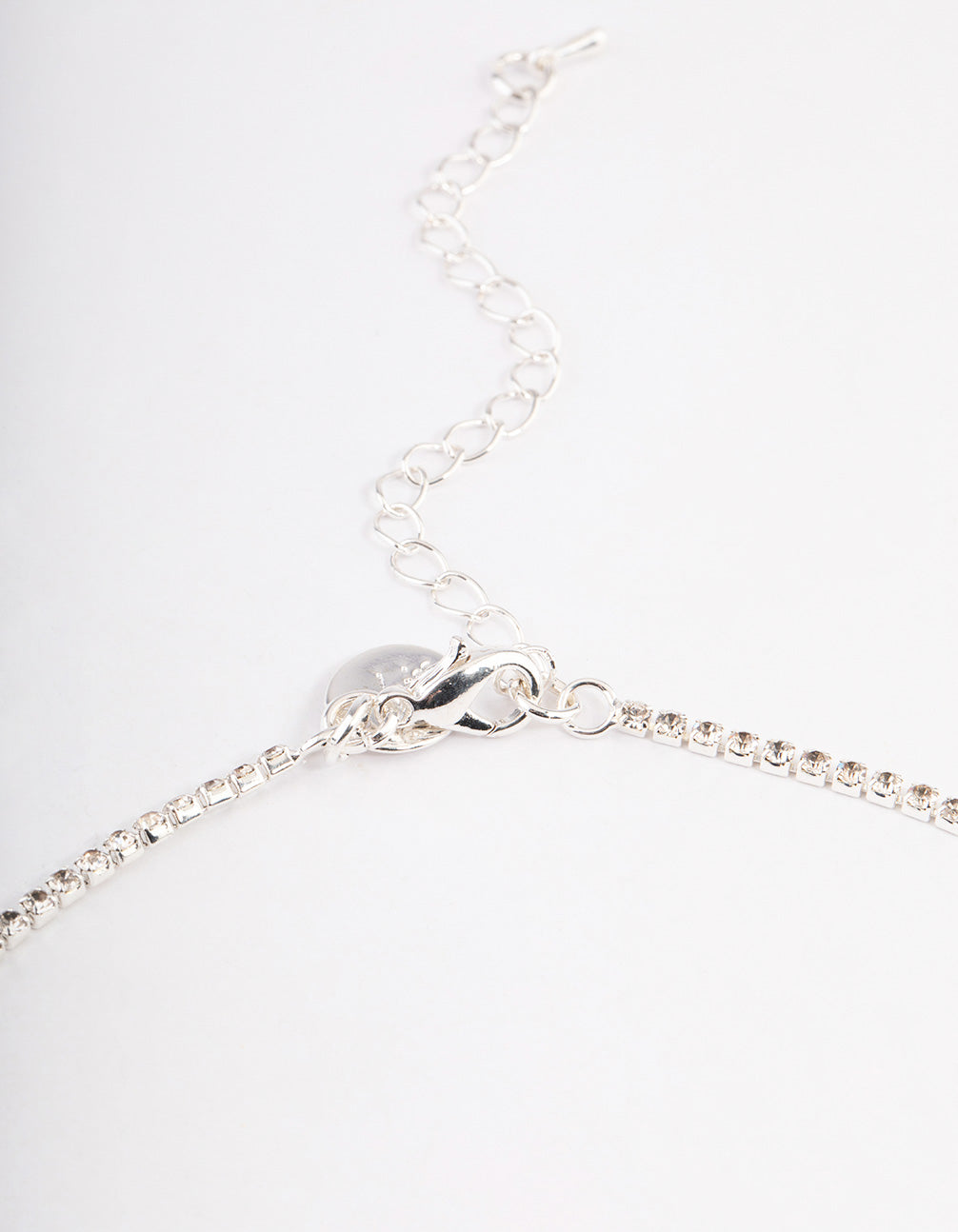 Silver Wavy Fringe Cupchain Necklace