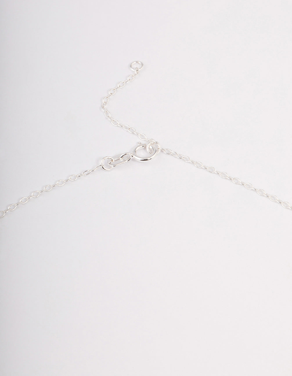 Sterling Silver Bezel Trio Cubic Zirconia Necklace
