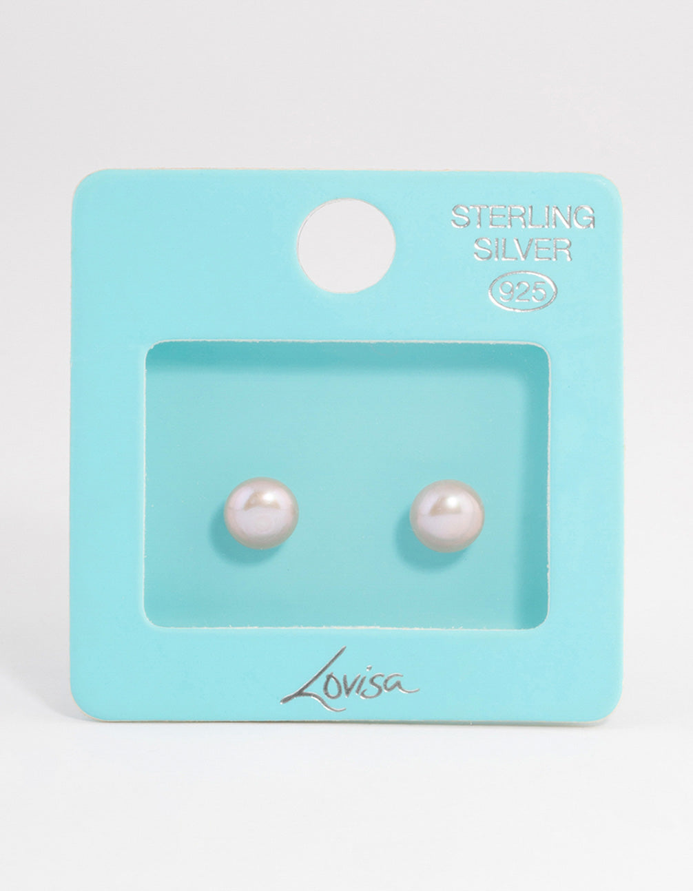 Sterling Silver Freshwater Pearl Stud Earrings