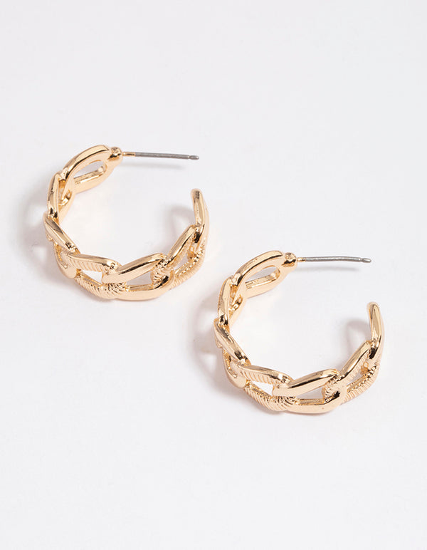 Lovisa gold hoop earrings Clearance