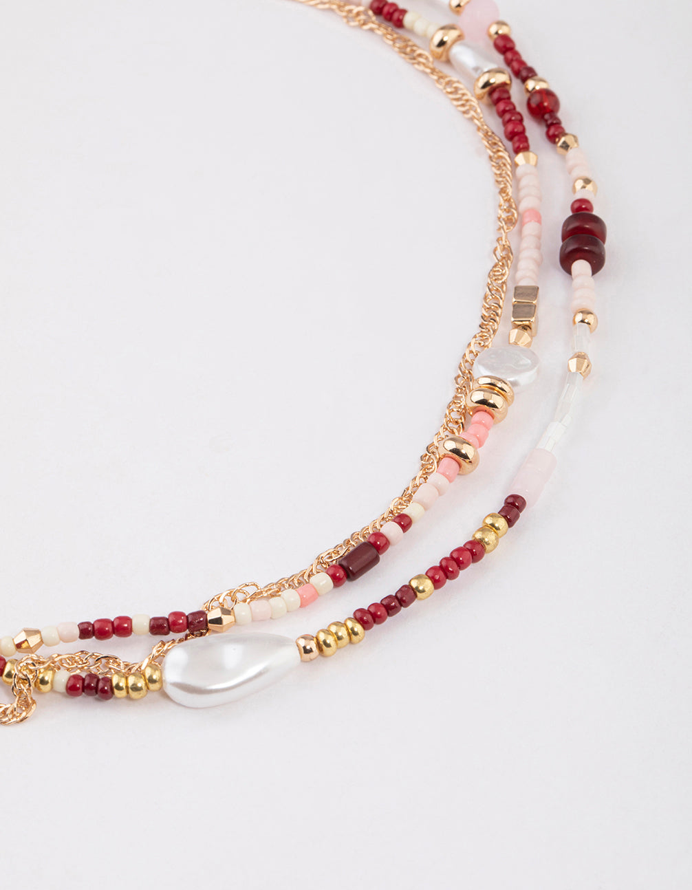 Gold Bead & Pearl Choker Pack