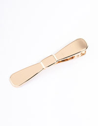 Gold Long Basic Bow Clip - link has visual effect only