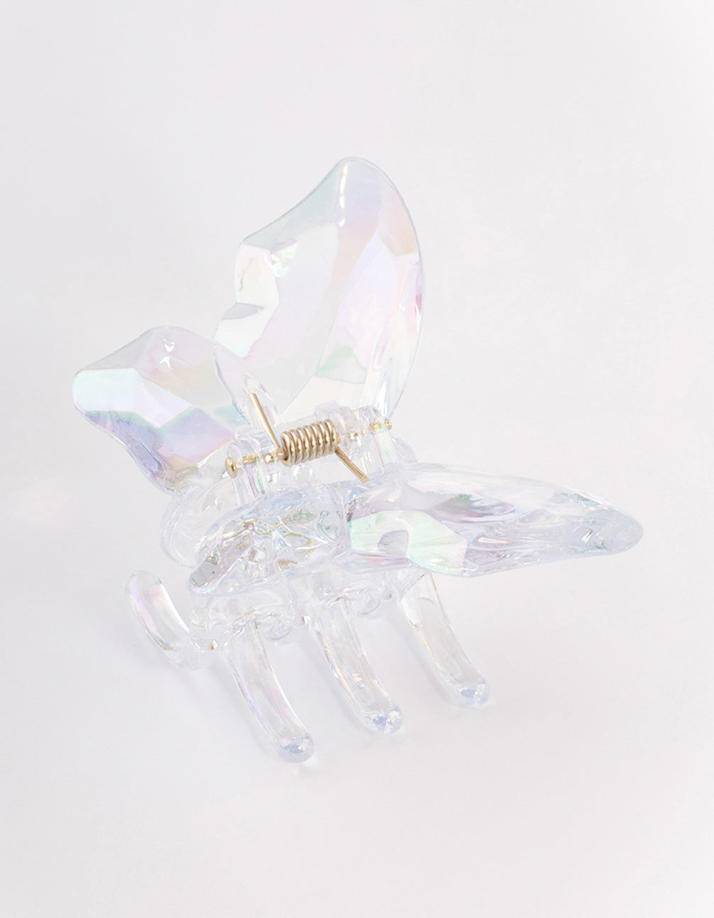 Iridescent Butterfly Claw Clip