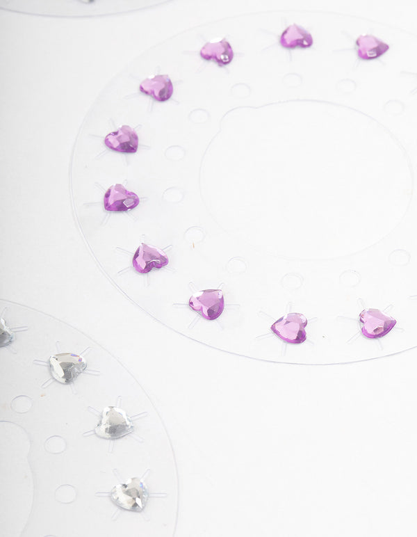 Heart Hair Gems Refill 4-Pack (60 Gems)