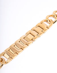 Gold Chain Watch Band 38/40/41mm - link has visual effect only