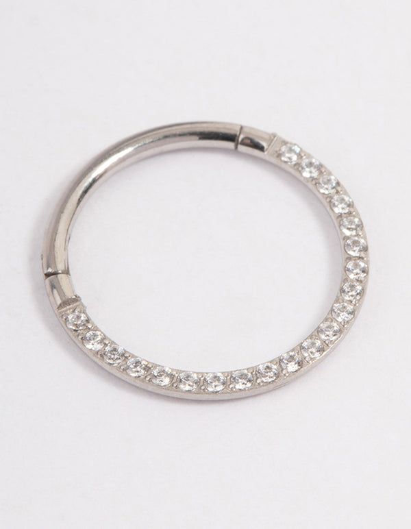 Surgical Steel Clicker Ring 10mm