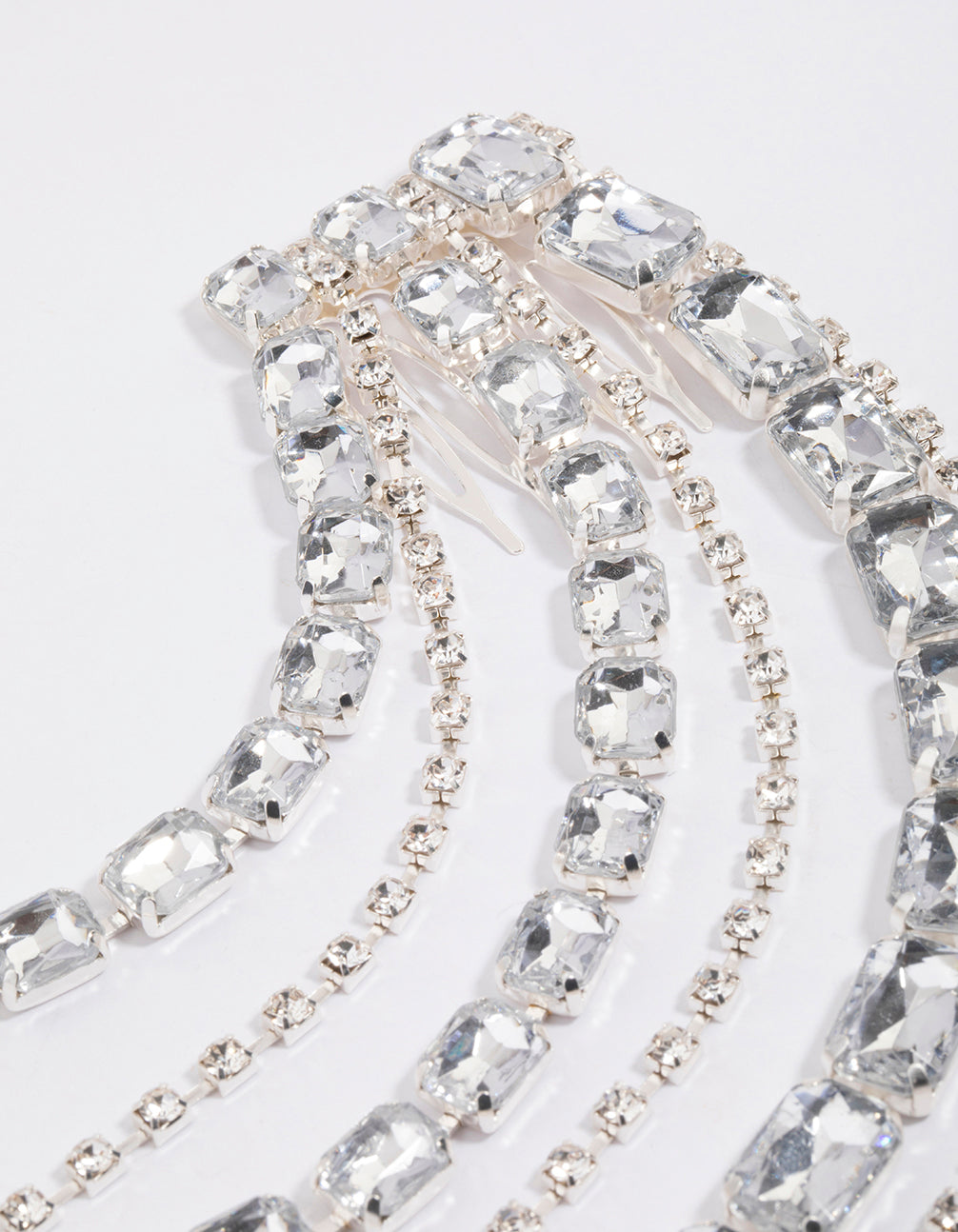 Silver Statement Hair Clip