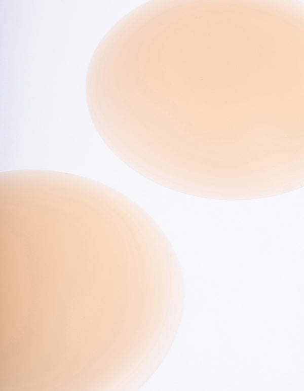 Neutral Silicone Round Nipple Cover Pack