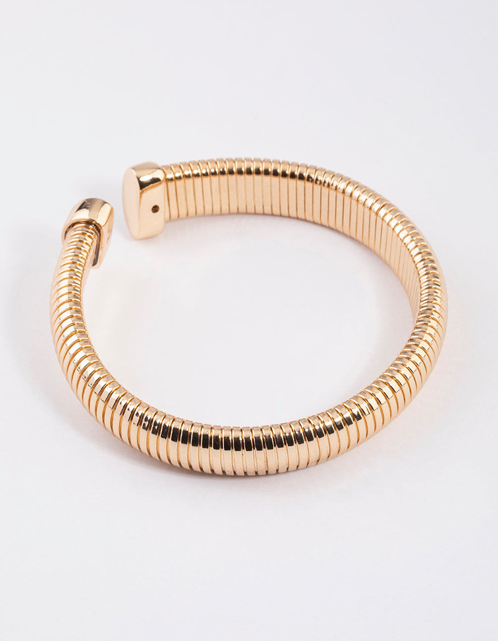 Gold Felt Wrapped Wrist Cuff