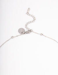 Waterproof Stainless Steel Drop Ball Cross Y-Necklace - link has visual effect only