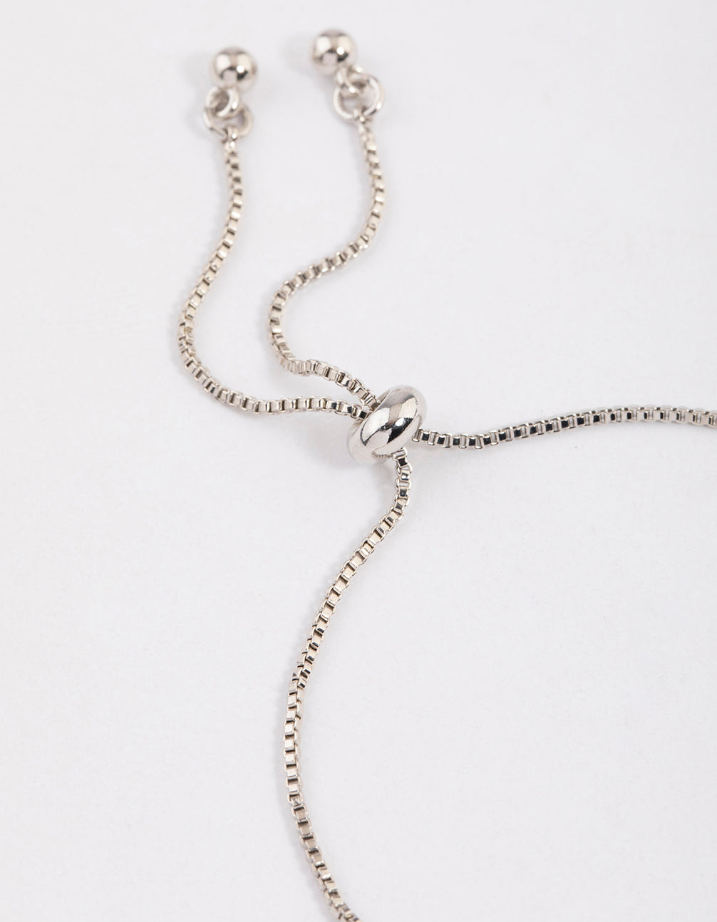 Silver Cubic Zirconia Large Oval Toggle Tennis Bangle