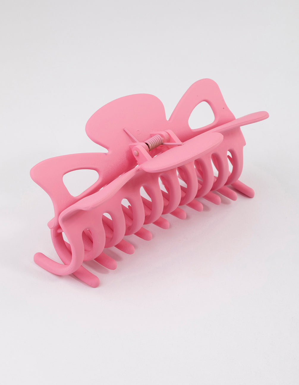 Pink Acrylic Triangular Cut Out Claw Clip