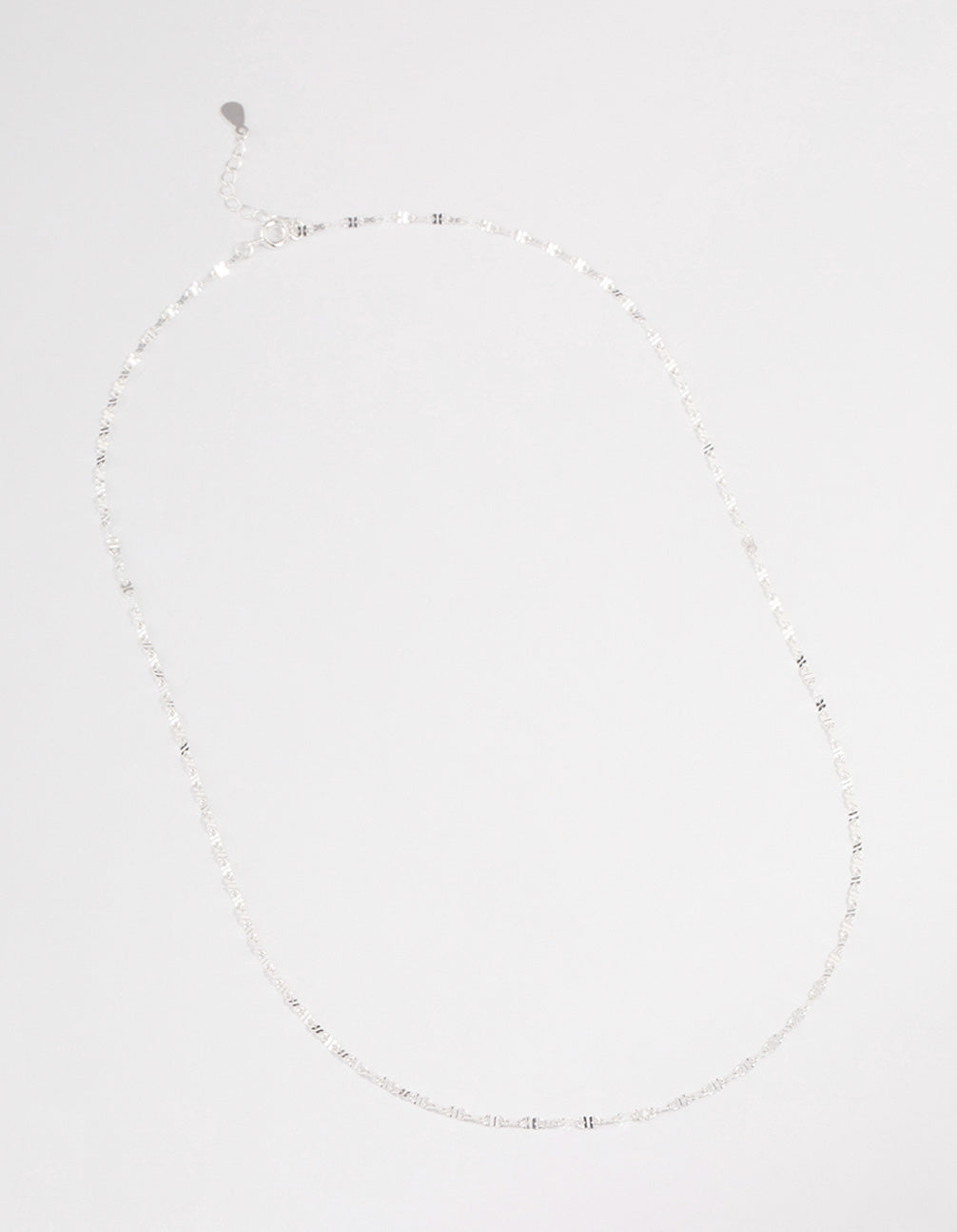 Sterling Silver Infinity Link Chain Necklace