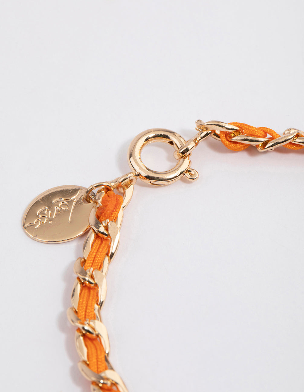 Gold Wrapped Chain Bracelet