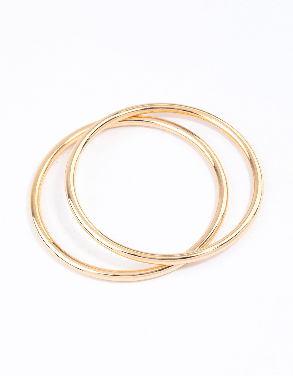 Gold Plain Bangle & Polishing Set