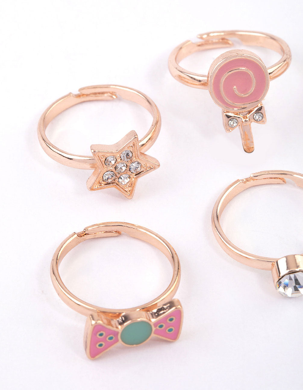 Kids Candy Sweet Ring 6-Pack