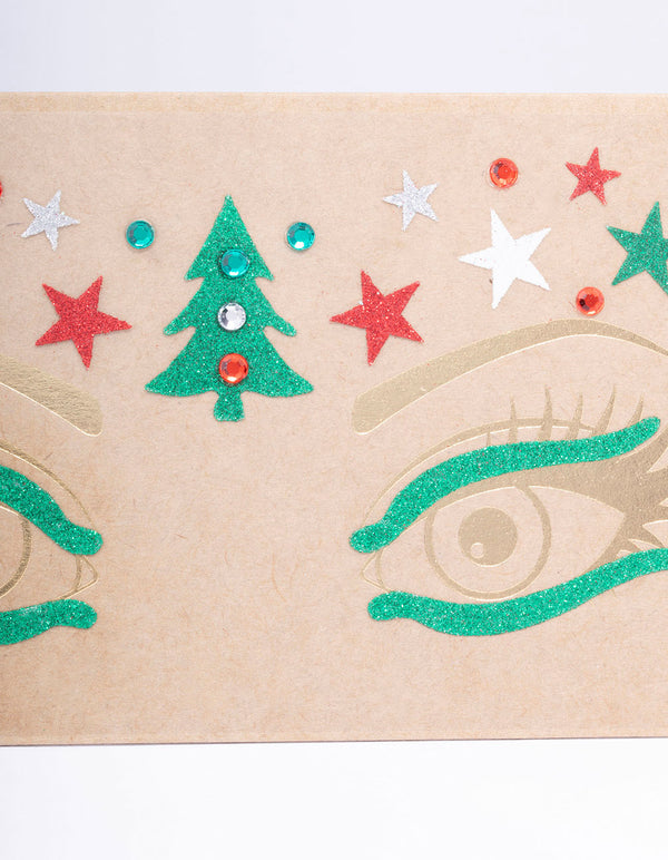 Christmas Tree & Star Face Jewels