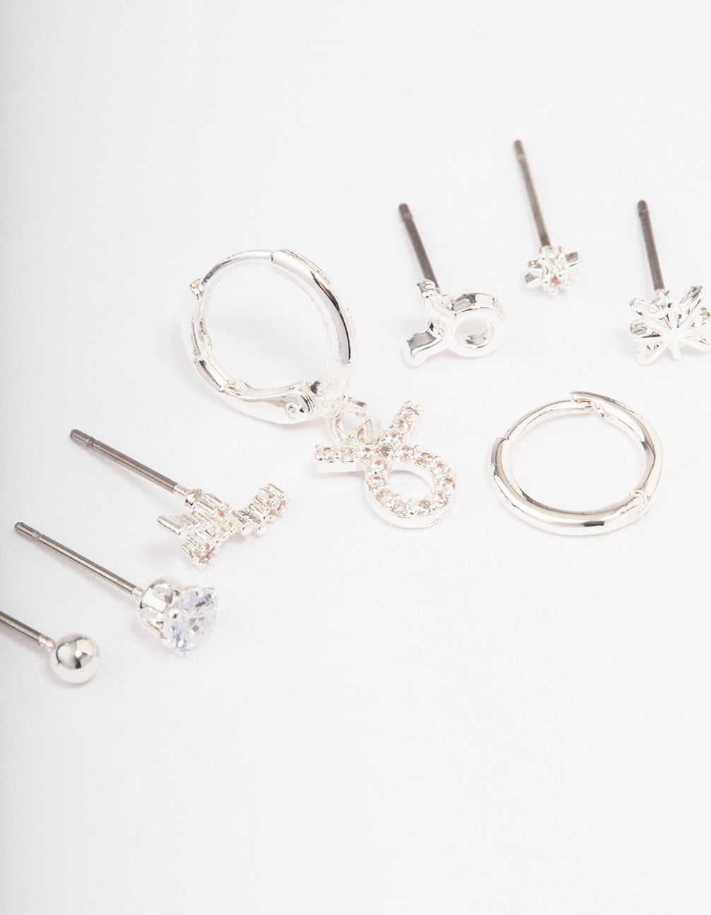 Silver Plated Taurus Earirng Pack