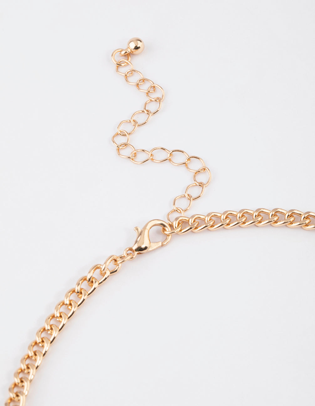 Gold Mixed Stone Detail Jewellery Set