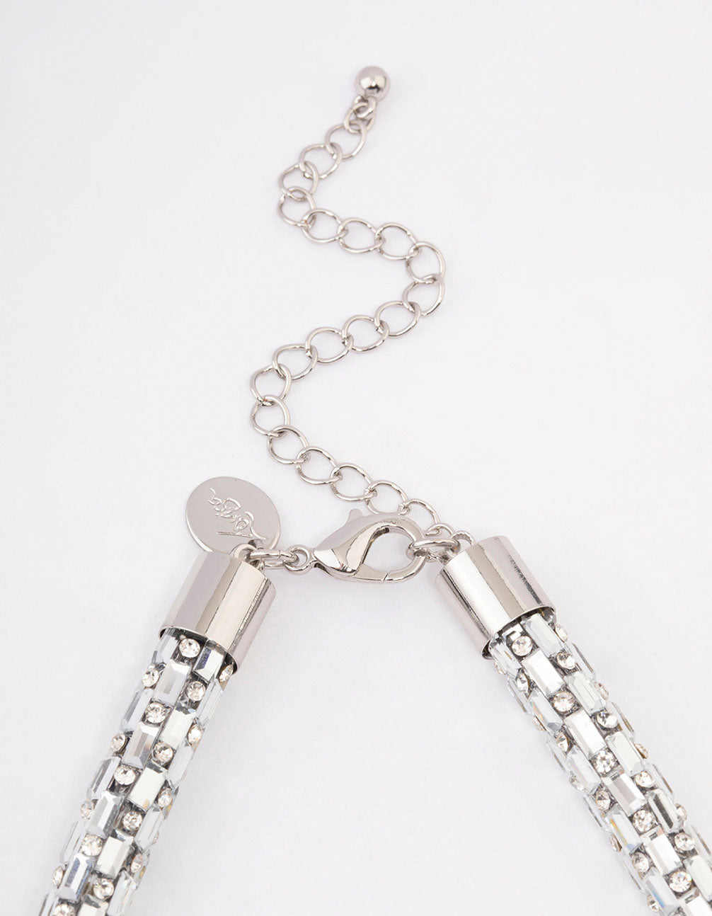Silver Mixed Stone Necklace