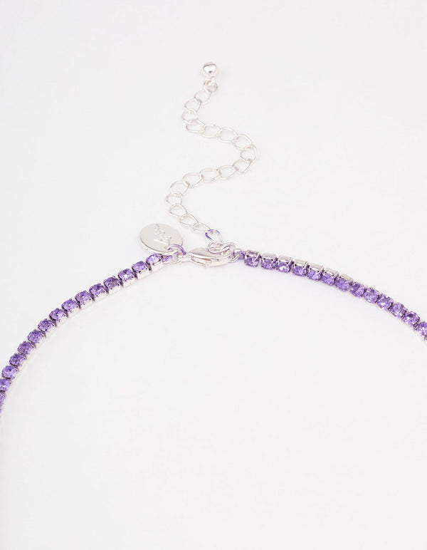 Silver Statement Diamante Jewellery Set