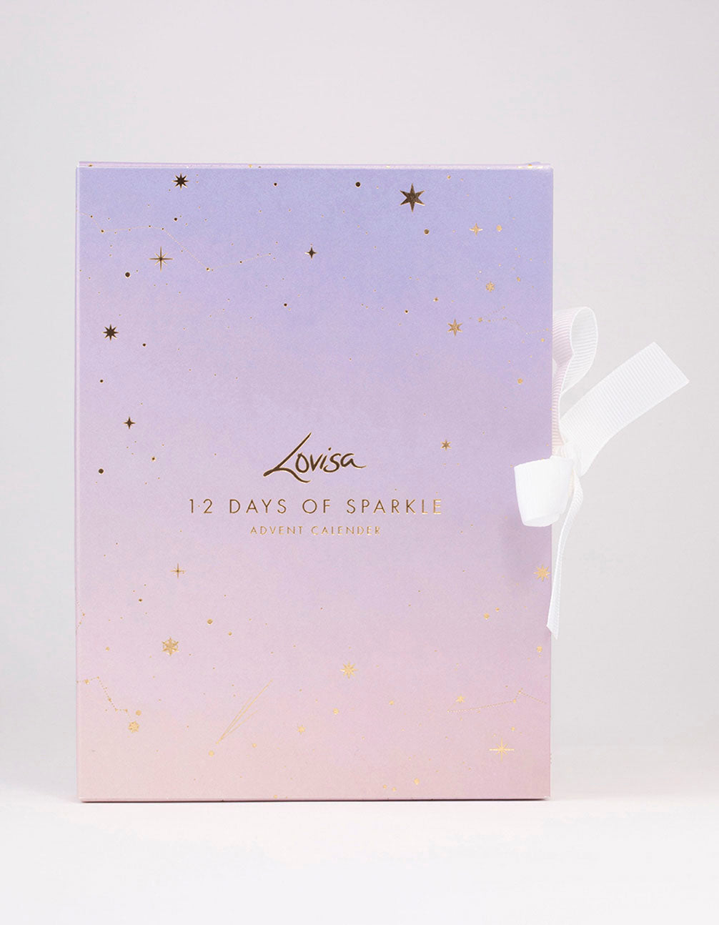 Gold Plated Celestial 12 Days of Christmas Charm Advent Calendar