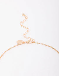 Gold Butterfly Drop Necklace - link has visual effect only