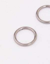 Titanium Sleeper Earrings 8mm - link has visual effect only