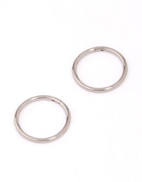 Titanium Sleeper Earrings 10mm Lovisa