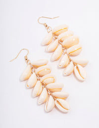 Natural Genuine Shell Drop Earrings - link has visual effect only