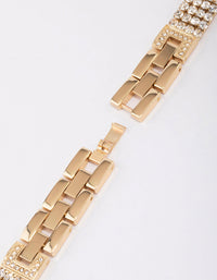 Gold Diamante Watch Band 38/40/41mm - link has visual effect only