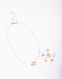 Kids Rose Gold Make Your Own DIY Charm Necklace - link has visual effect only